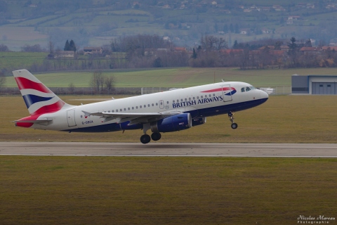 Britsh Airways - G-DBCA - Airbus A319