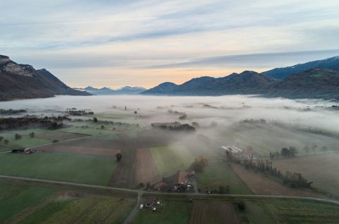 La Grésivaudan sous la brume