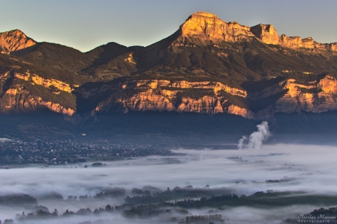 Brume dans la vallée