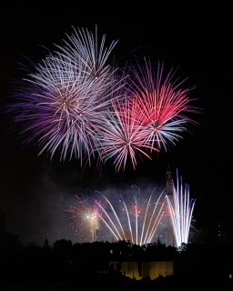 Feu d'artifice 14 Juillet 2021 - Grenoble