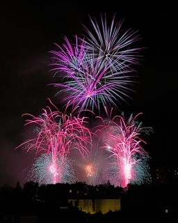 Feu d'artifice 14 Juillet 2021 - Grenoble