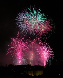 Feu d'artifice 14 Juillet 2021 - Grenoble