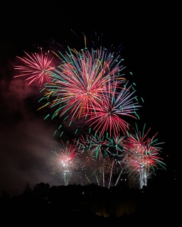 Feu d'artifice 14 Juillet 2021 - Grenoble