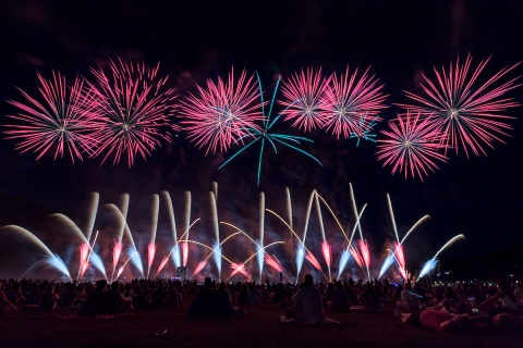 Feu d'artifice 14 juillet 2023 - Annecy
