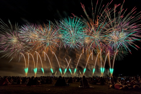 Feu d'artifice 14 juillet 2023 - Annecy