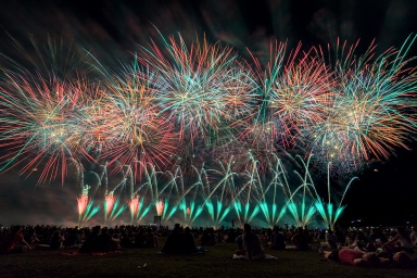 Feu d'artifice 14 juillet 2023 - Annecy
