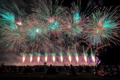 Feu d'artifice 14 juillet 2023 - Annecy
