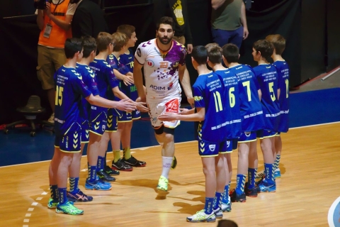 Handball Haie d'honneur - Chambéry