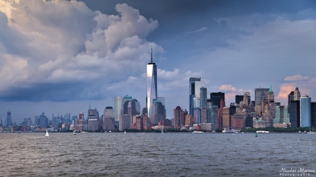 New York sous l'orage
