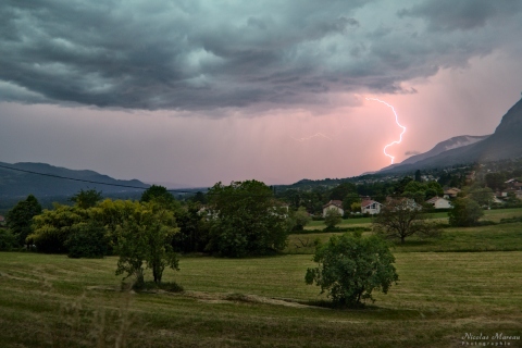 Orage dans le Grésivaudan