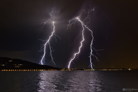 Orage sur Annecy