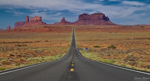 Monument Valley - Forrest Gump Point