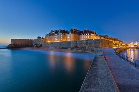 Saint Malo à l'heure bleue