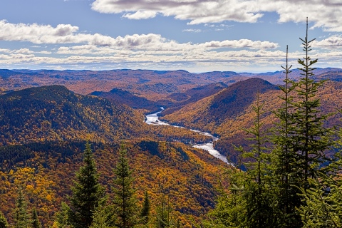 Parc National de la Jacques Cartier - Sentier des Loups