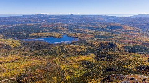Parc national des Grands Jardins Randonnée du Mont-du-lac-des-Cygnes