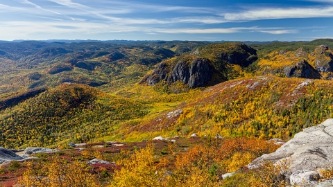 Parc national des Grands Jardins Randonnée du Mont-du-lac-des-Cygnes